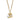 Mens Om Pendant Necklace Gold