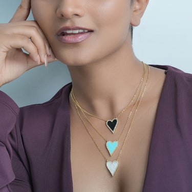 Heart Stopper Pendant | 18K Plated