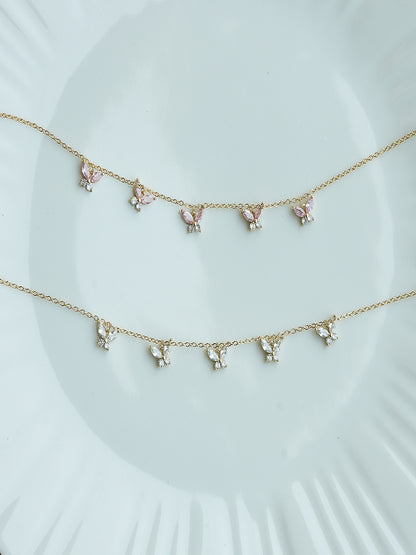 Tessa Butterfly Necklace | 18K Plated