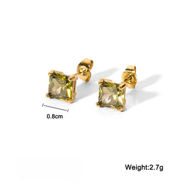 gray  Cluster Studs size