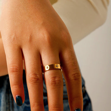 18k Gold Cartier Mini Love Rings 