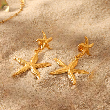 Thalassa Starfish Earrings creative images