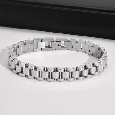 Mens Royce Link Bracelet (Length: 21cm)