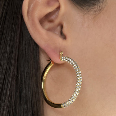 Seraphina Hoops| 18K Plated