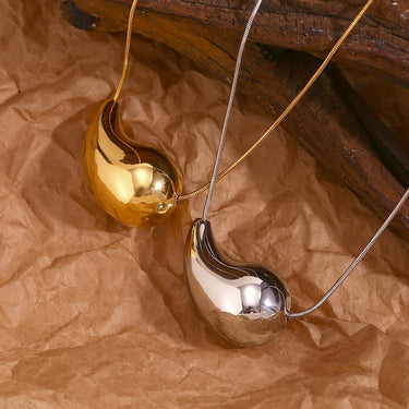 Nelly TearDrop Pendant | 18K Plated