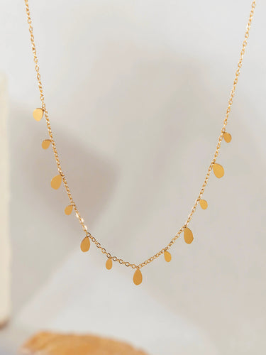 Felina Tear Drops Necklace | 18K Plated