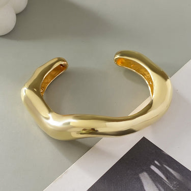 Tega Wavy Cuff Bracelet