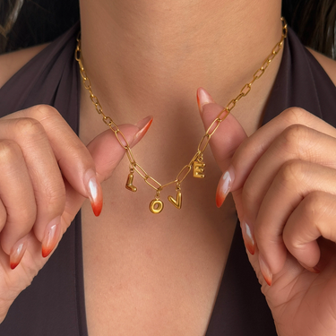 LOVE It Chain Necklace | 18K Plated