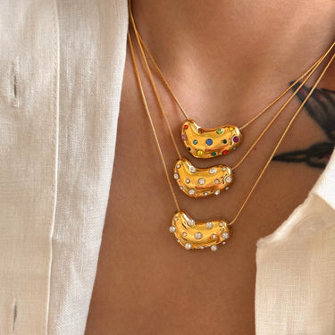 Athena Necklace| 18K Plated