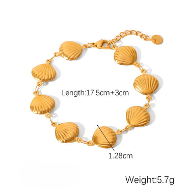 Shell Bracelet size