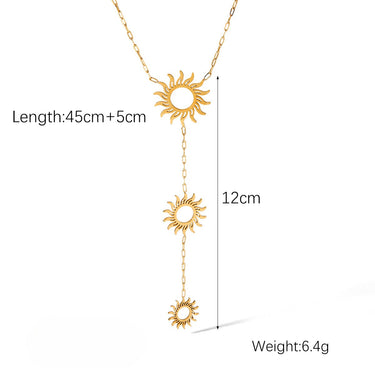 Solara Radiance Pendant for Women size