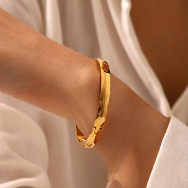 18K Gold Plated Bangles Model Images