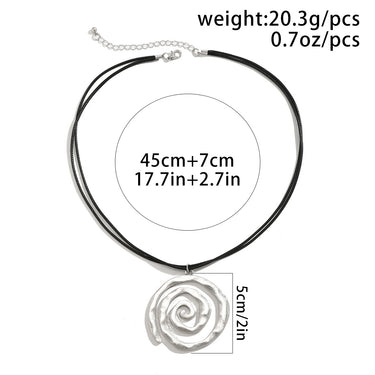 Mens Fida Spiral Pendant