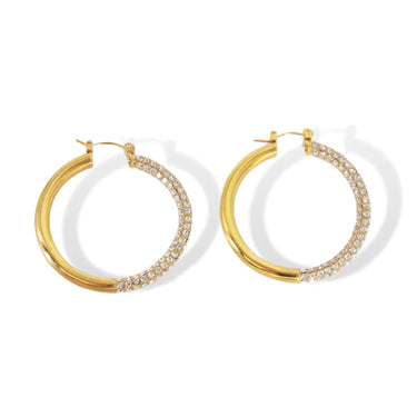 Seraphina Hoops| 18K Plated