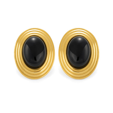 Heirloom Studs| 18K Plated