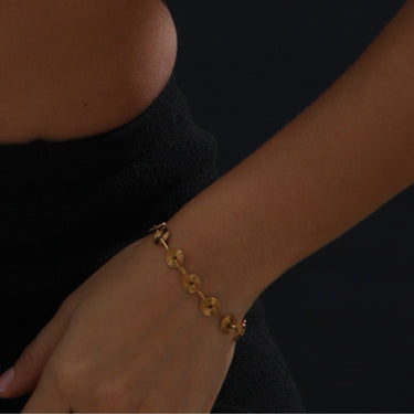 Solaris Bracelet| 18K Plated