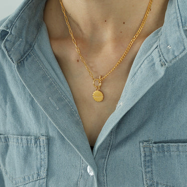 To My Love Necklace (Beloved Engraved) | 18K Plated