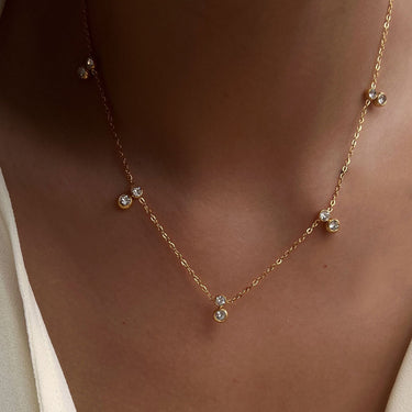Celestial Necklace| 18K Plated