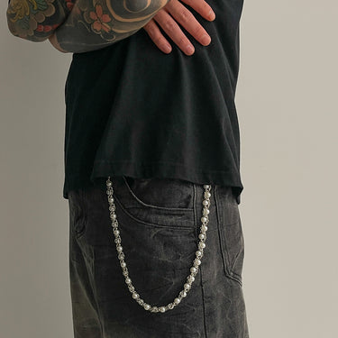 Mens Urulo Pearl Pant Chain