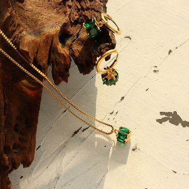 Verdette Pendant Set | 18K Plated