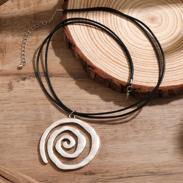Mens Fida Spiral Pendant
