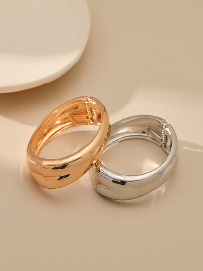 Bailey Openable Kada Bracelet | 18K Plated