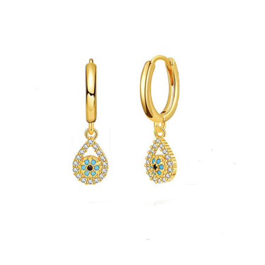 Cleo Evil Eye Drops | 18K Plated