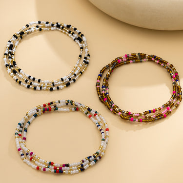 Colorwave Beaded Waist Chain