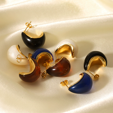 Resin Teardrop Earrings collections