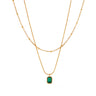Allure Necklace Green