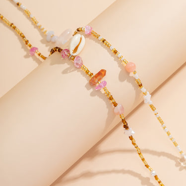 Seaside Shell Beaded Waist Chain