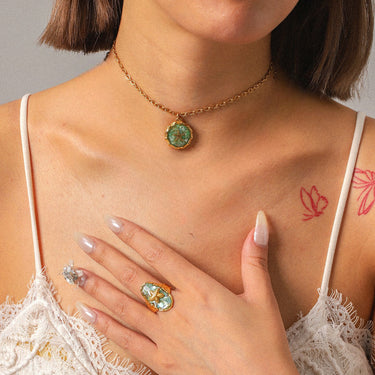 Oceana Pendant & Ring Set Model Images