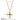 Faith Cross Pendant Necklace | 18K Gold Plated