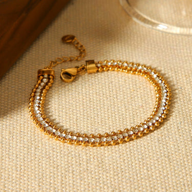 Laya Zircon Bracelet - Fashion Jewelry by Aquastreet