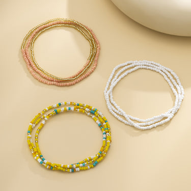 Rosé Sands Beaded Waist Chain