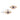 Evil Eye Zirconia Stud Earring size 