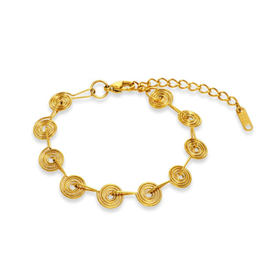 Solaris Bracelet| 18K Plated