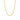 18k gold Plated Beaded chain by Aquastreet