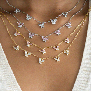 Tessa Butterfly Necklace | 18K Plated