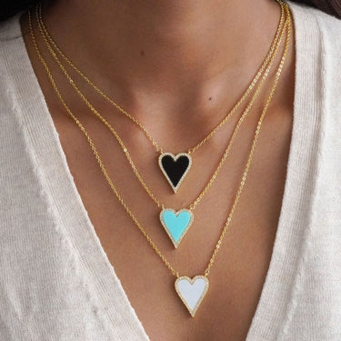 Heart Stopper Pendant | 18K Plated