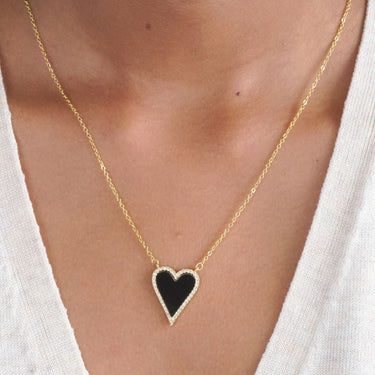 Heart Stopper Pendant | 18K Plated