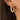 Stardust hoop earring