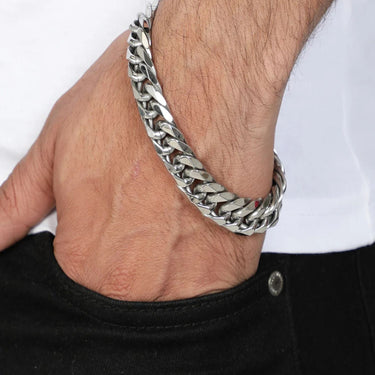 Mens Jacob 14mm Thick Link Chain Bracelet