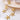 Triple Tide Starfish Drop Earrings | 18K Gold Plated