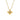 Florine Zircon Pendant Necklace | 18K Gold Plated