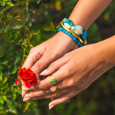 Natural Stone Ring collections