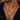 Mens Amelie Leopard Print Oval Pendant With Adjustable Black Cord | 18K Gold Plated