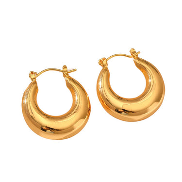 Hanna Hoops | 18K Plated