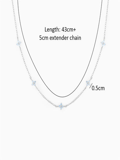 BloomBae Floral Necklace | 18K Plated