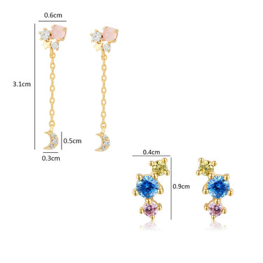 Cosmic Crush Earring Set | 18K Plated